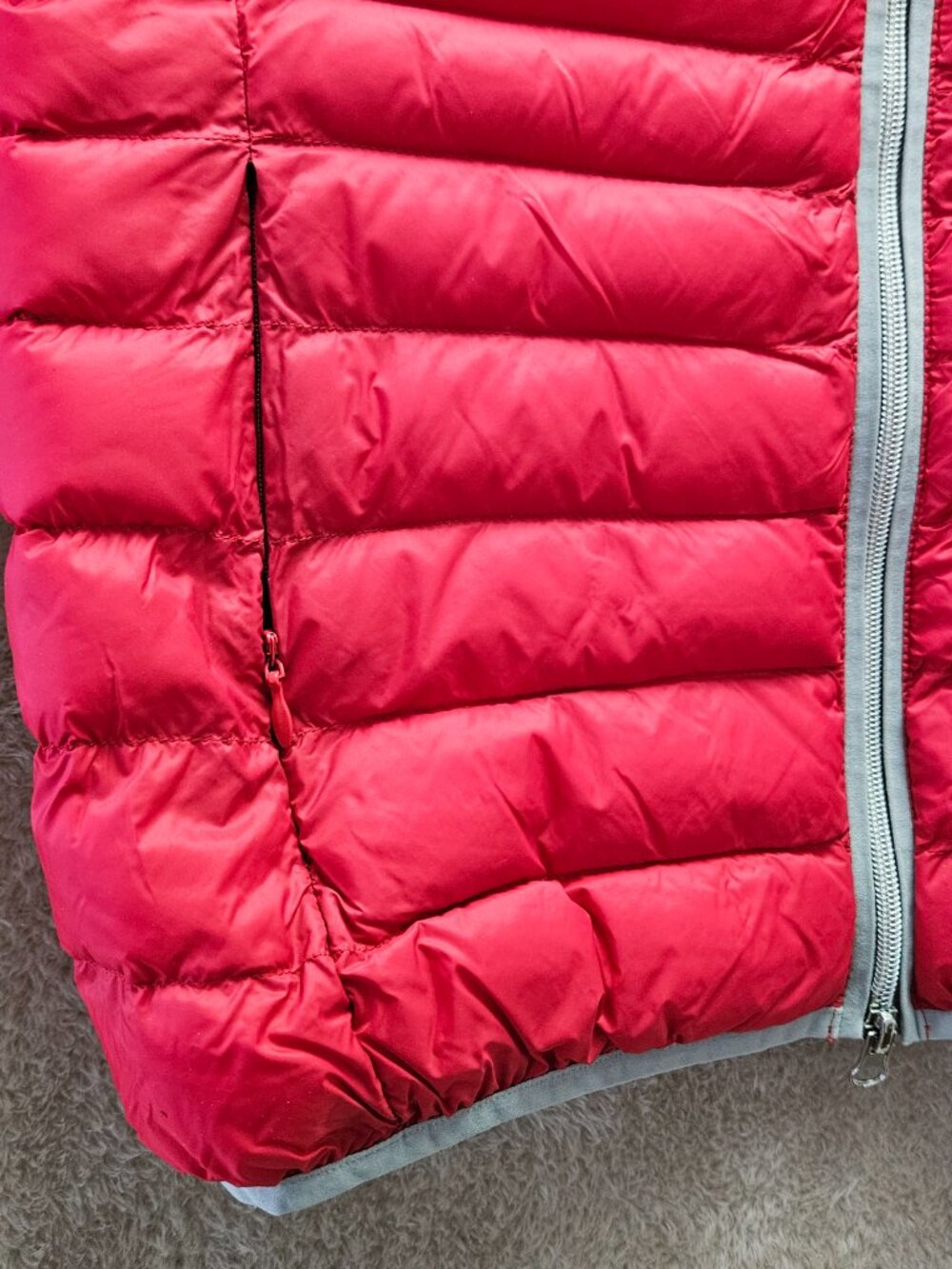 Eleven Elfs Puffer Jacket Coat Lightweight Hooded Full Zip Waterproof Windproof - Picture 11 of 13